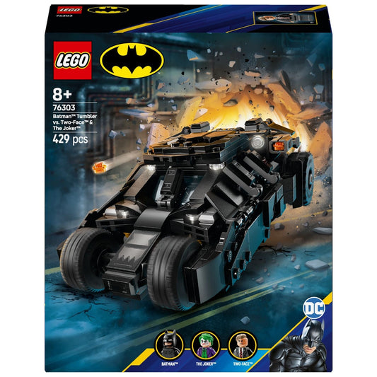 Lego Super Heroes Batman Tumbler contra Two-Face e The Joker